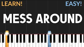 Mess Around - Ray Charles | EASY Piano Tutorial