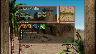 Stronghold Crusader | Mission 11: Rocky Valley | Worlds Fastest Speed Run | Quick & Easy