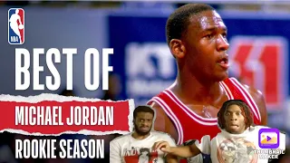 Best Of Michael Jordan's Rookie Season!! 😳