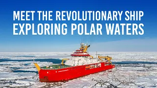 Onboard The Ship Conducting Vital Polar Research