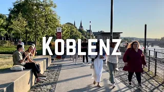 Koblenz Germany 🇩🇪 | City at Rhine River 4K 60fps
