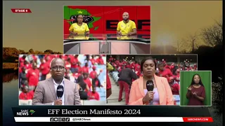 EFF Manifesto Launch 2024 | EFF supporters expected to fill Moses Mabhida Stadium to capacity