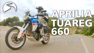 New Aprilia Tuareg 660 (2022) Review | On and off road