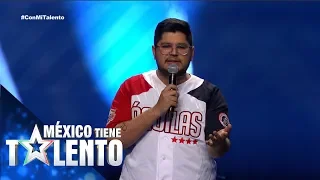 Los nervios traicionaron al standupero Poncho | Temporada 3 | Programa 10 | México Tiene Talento