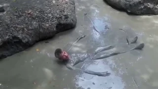 Malaysia - Volcanic Mud Bath on Pulau Tiga in Sabah