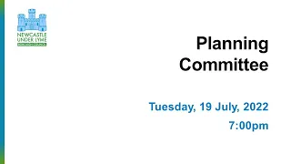 Planning Committee 19/07/2022