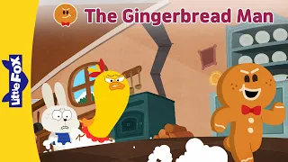 The Gingerbread Man l Fairy Tale Barn l Run, Run As Fast As You Can |  Bedtime Stories | Little Fox