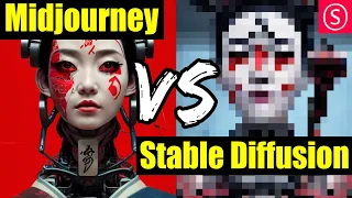 Midjourney AI vs Stable Diffusion - Which is BETTER?
