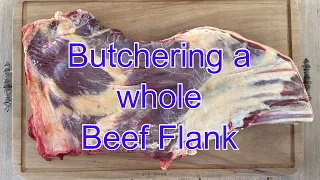 Complete Beef Flank Butchery: From Thick Skirt To Bavette Steak | BBQ Butcher NZ