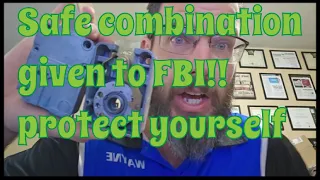 Wayne Winton Locksmith and safe technician comments on Liberty Safe gives FBI combination to safe