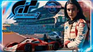 GRAN TURISMO 7 PSVR2 EDITION; NEW DLC ARRIVAL TOYOTA GT ONE (TS020) ‘99, LE MANS TRACK, 10 LAP RACE