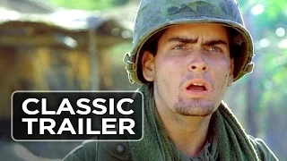 Platoon Official Trailer #1 - Charlie Sheen, Keith David Movie (1986) HD