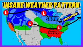 Major Nor’easter Incoming! Incredibly Active Weather Pattern Underway…