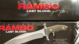 Stallone Authorized Rambo Last Blood HeartStopper Knife avail @ slystalloneshop.com