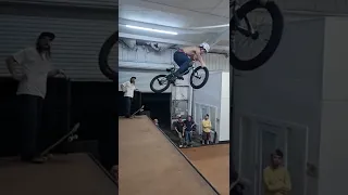 360 tire grab bmx #bmx #bmxlife #skatepark