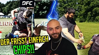 Edmon reagiert auf: Arab "Lion" vs ASLANTICS | Crazy Trash Talk | DFC Streetfight | Stream Highlight