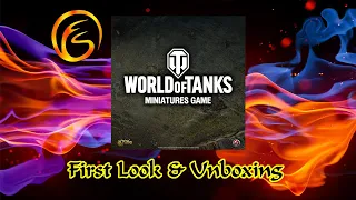 WORLD OF TANKS Miniatures Game - Core Set Unboxing *First Look!*