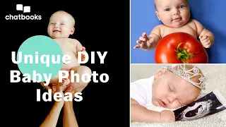 Unique Baby Photoshoot At Home Ideas | DIY Baby Photos At Home | Chatbooks