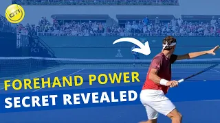 The #1 Secret To Effortless Forehand Power – Do NOT Stay Down!