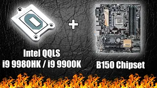 Сделал с мутантом "QQLS" невозможное. Горячий апгрейд Core i9  вместо Pentium, чипсете B150, LGA1151