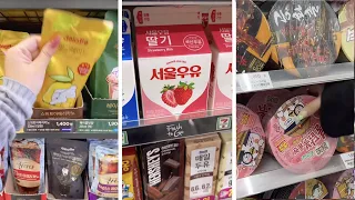 Korean Convenience Store | TikTok Compilation 🍜