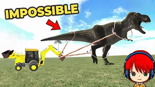 Impossible Dinosaur Challenge in Indian Bike Driving 3D