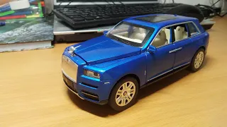 ОБЗОР ROLLS-ROYCE CULLINAN С ALIEXPRESS! МАСШТАБ 1:24. LUXURY MODEL!