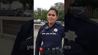 DUMB Female Cop Gets Put In Her Place! Cops Get OWNED & DISMISSED! ID REFUSAL