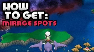 How to Find Mirage Spots - Pokemon Omega Ruby and Alpha Sapphire