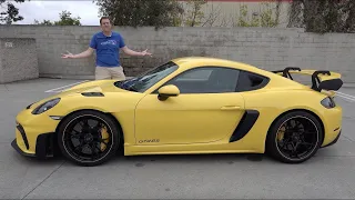 Porsche Cayman GT4 RS 2022 года - это лучший современный Porsche