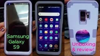 Samsung Galaxy S9 unboxing & my review on it!