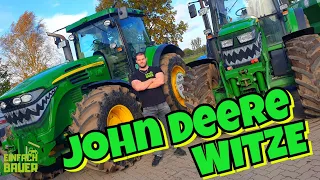 Bauernwitze JOHN DEERE - Die besten Treckersprüche / Shark John Deere