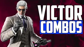 Tekken 8 Victor hardest and max damage combos | inputs