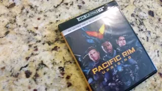 Unboxing video for 4k uhd blu ray digital set for Pacific  Rim Uprising