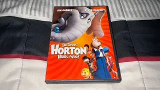 Opening to Dr. Seuss’ Horton Hears a Who! 2008 DVD (Side A, Fullscreen)