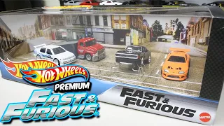 ¿Seran muy diferentes? - Set Hot Wheels Premium Fast & Furious - New Brian's Toyota Supra