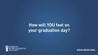 AIU graduates, how did it feel to walk across that stage?