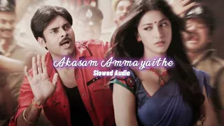 Akasam ammayaithe ( slowed and reverb ) | Gabbarsingh |