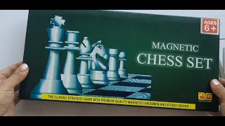 Unboxing Magnetic Chess | fun with Unboxing chess| choose your chess board.