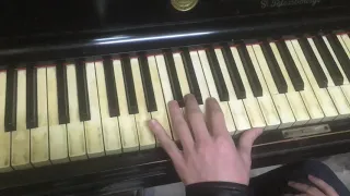 Простейший джазовый аккомпанемент (4 варианта того, что можно делать с аккордами в левой руке )