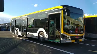 Nuevos autobuses operador Moventis servicios L' Hospitalet Llobregat - Barcelona (Abril 2024)