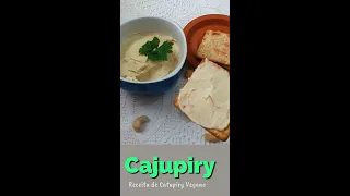 Cajupiry - Receita de Catupiry Vegano  #shorts