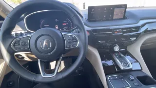 JC how to customize the individual settings in a 2022 Acura MDX