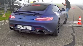 950HP GAD Motors AMG GT S 4.0 V8 BiTurbo Stage 4 - REVS & ACCELERATIONS!