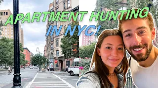 NYC APARTMENT HUNTING 2021 | rent prices, locations and tours (it's CRAZY right now!!!!)