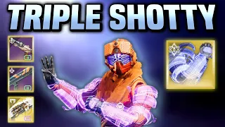 Triple Shotguns with INFINITE AMMO!? (No Backup Plans Build REBORN) 【 Destiny 2 Season of the Wish 】