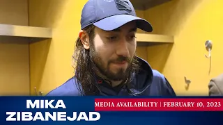 New York Rangers: Mika Zibanejad Postgame Media Availability | Feb. 10, 2023