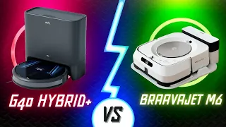 Eufy G40 Hybrid+ VS Braava Jet M6 - Which is the Budget Cleaning Master?