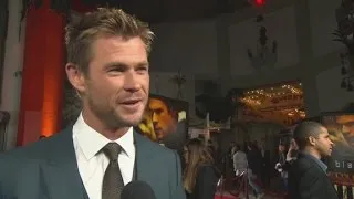 Red Carpet Report: Chris Hemsworth in 'Blackhat'