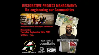 Restorative Project Management: Re-engineering our communities